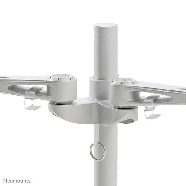 Monitorarm NeoMounts D935D voor 10-27 inch Schermen, Klem Zilver - 5