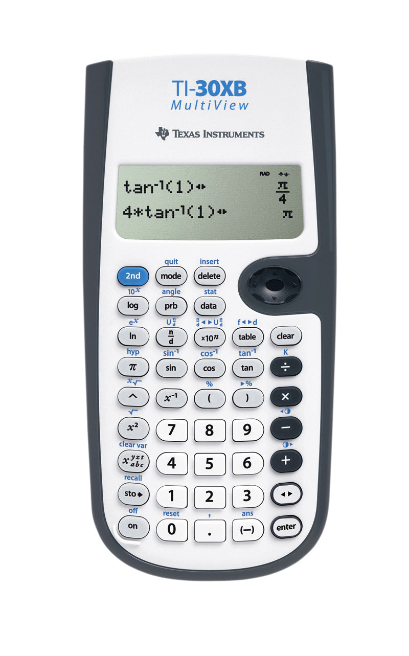 Texas TI-30XB Multiview wetenschappelijke calculator
