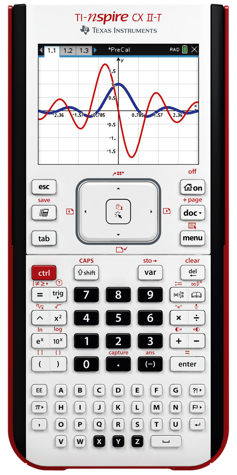 Texas TI-Nspire CX II-T Grafische Rekenmachine