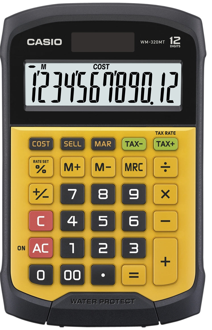 Casio WM-320MT Water- en Stofdichte Rekenmachine