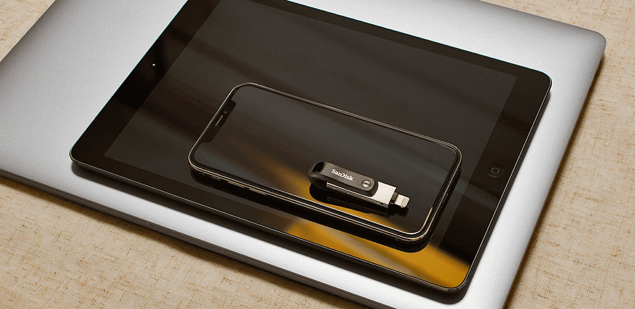 SanDisk iXpand Flash Drive 256GB USB 3.0 voor iPhone - 6