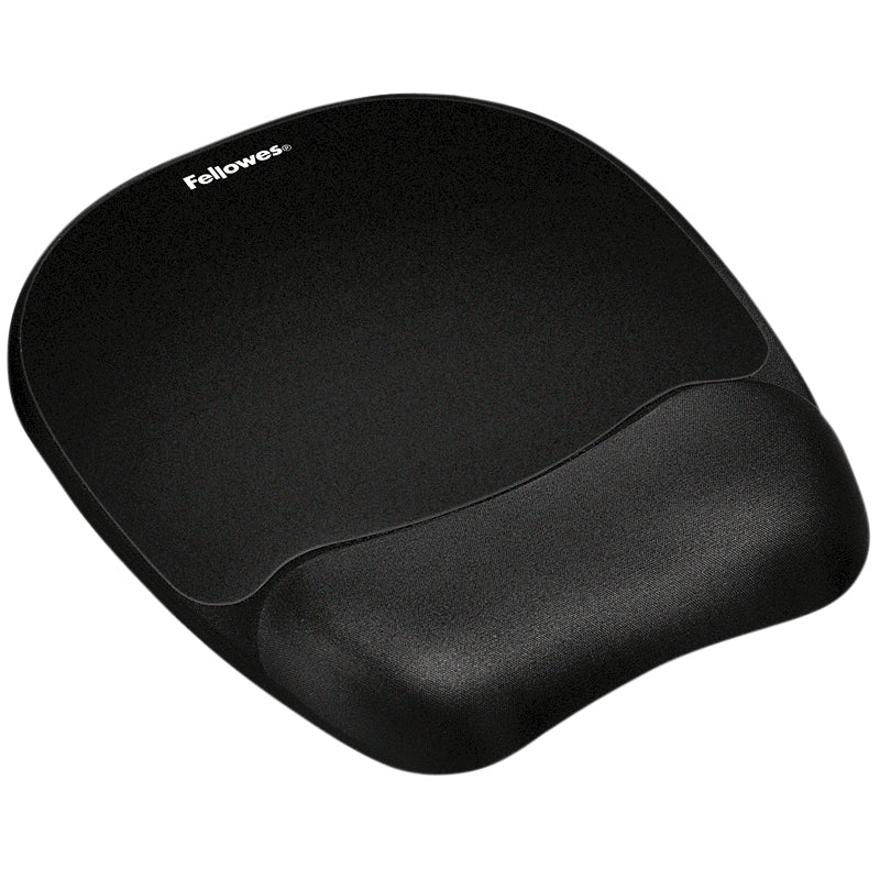 Fellowes Memory Foam Polssteun en Muismat Zwart