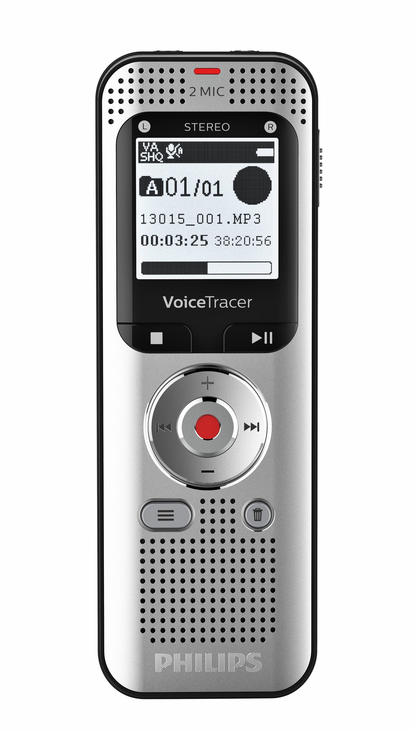 Philips DVT 2050 Notitie VoiceTracer Recorder