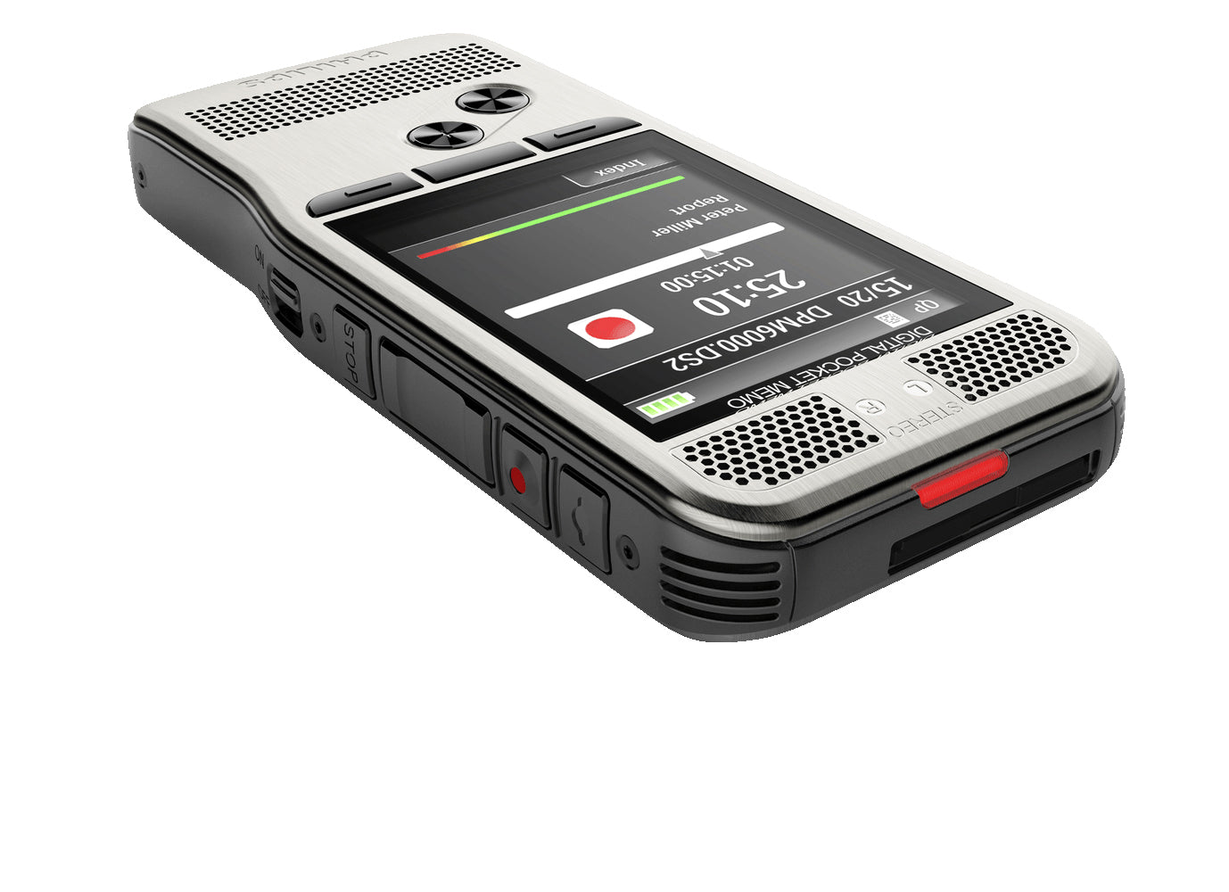 Philips DPM 6000/02 PocketMemo Dictieerapparaat met Microfoons - 4