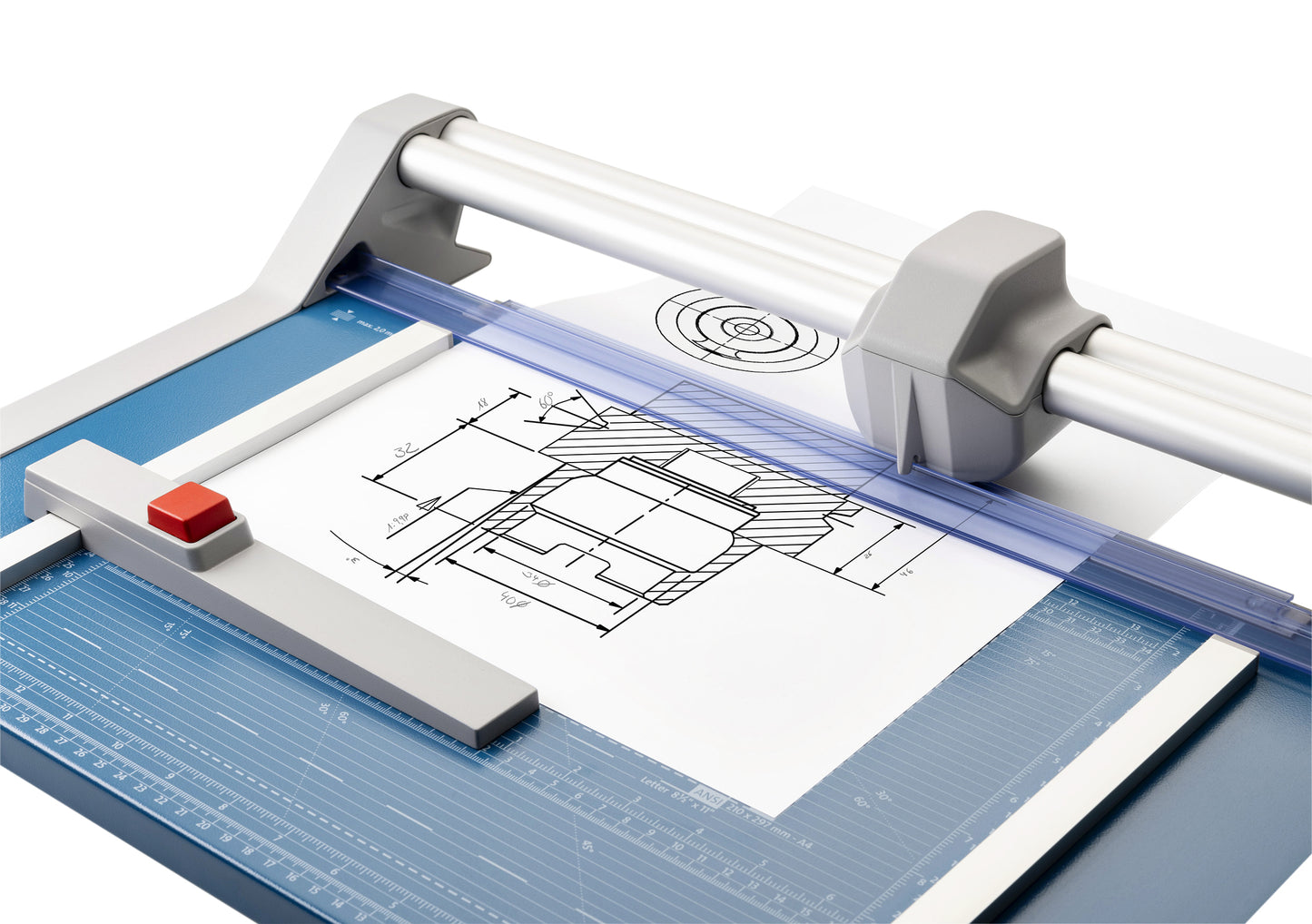 Dahle 550 360mm rolsnijmachine met automatische aandruk - 2