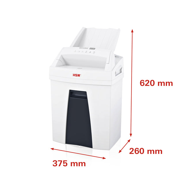 Papiervernietiger HSM Securio AF100 4x25mm met automatische invoer - 2