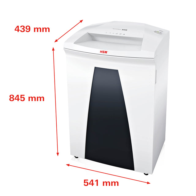 HSM Securio B34 papiervernietiger 4,5x30mm, 21 vel, 100L opvang - 2