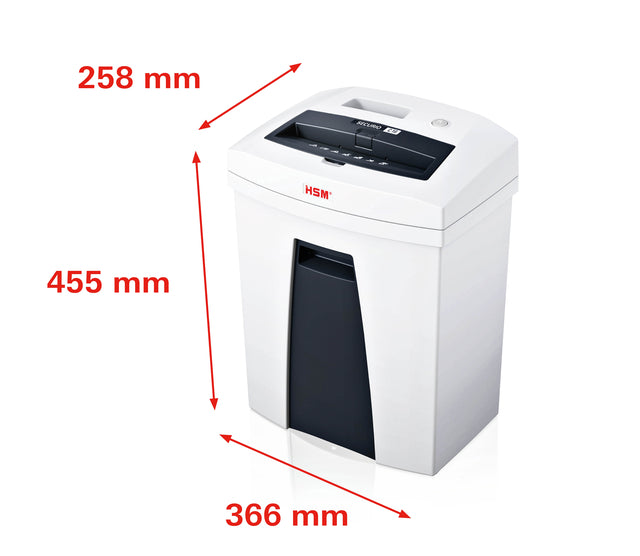 HSM Securio C16 Papiervernietiger 3,9mm stroken, voor privégebruik - 2