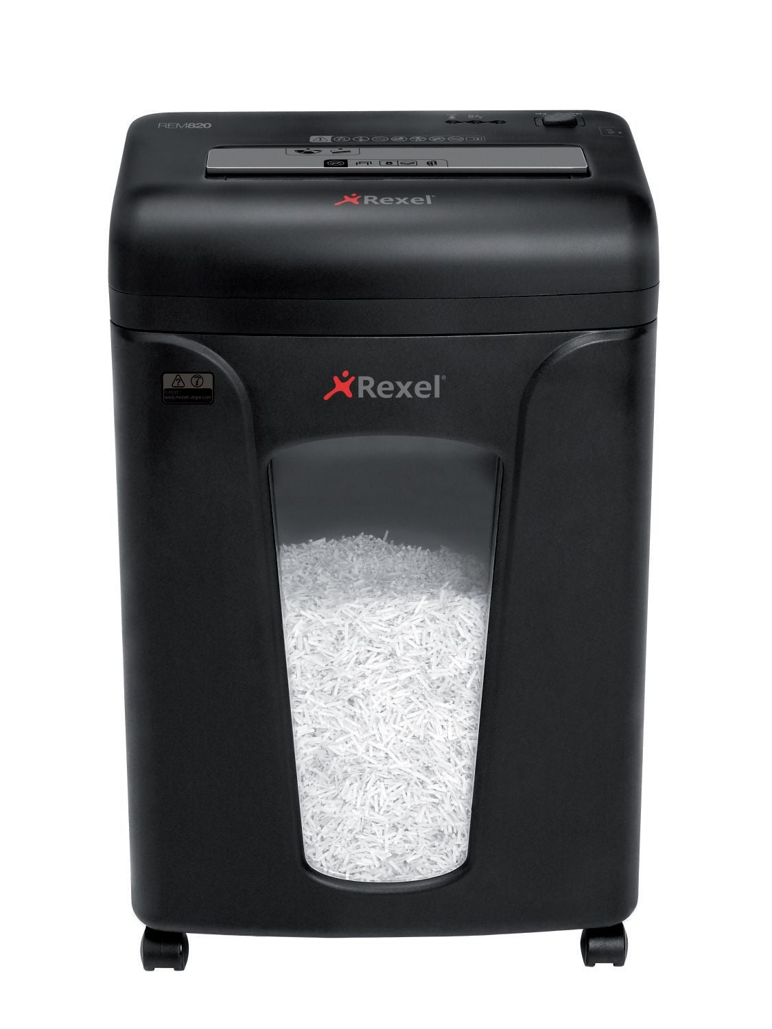 Rexel REM820 Papiervernietiger 2x15mm Microsnippers met 21L Bak
