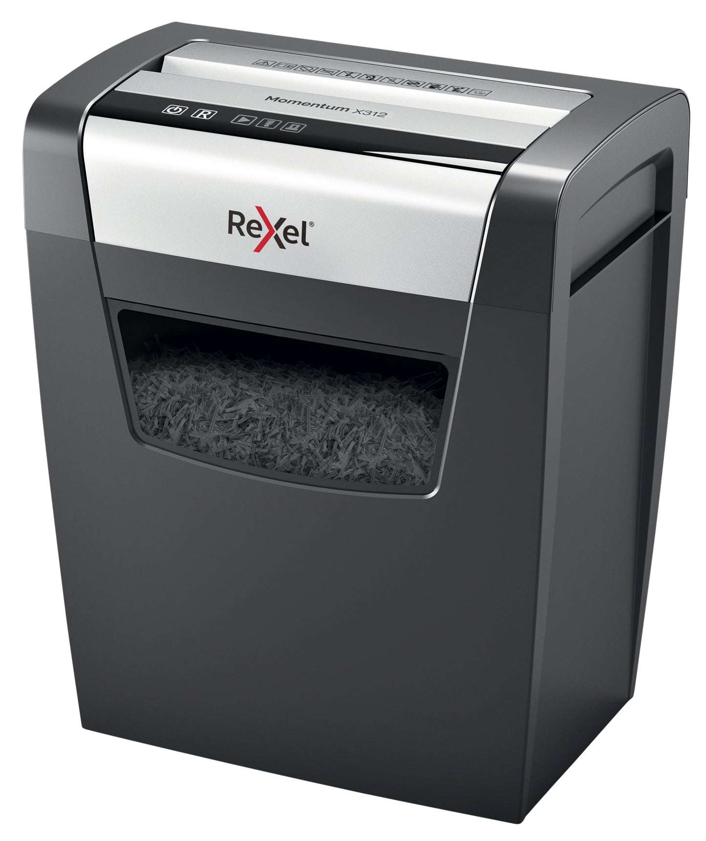 Rexel Momentum X312 Papiervernietiger 5x42mm voor Klein Kantoor