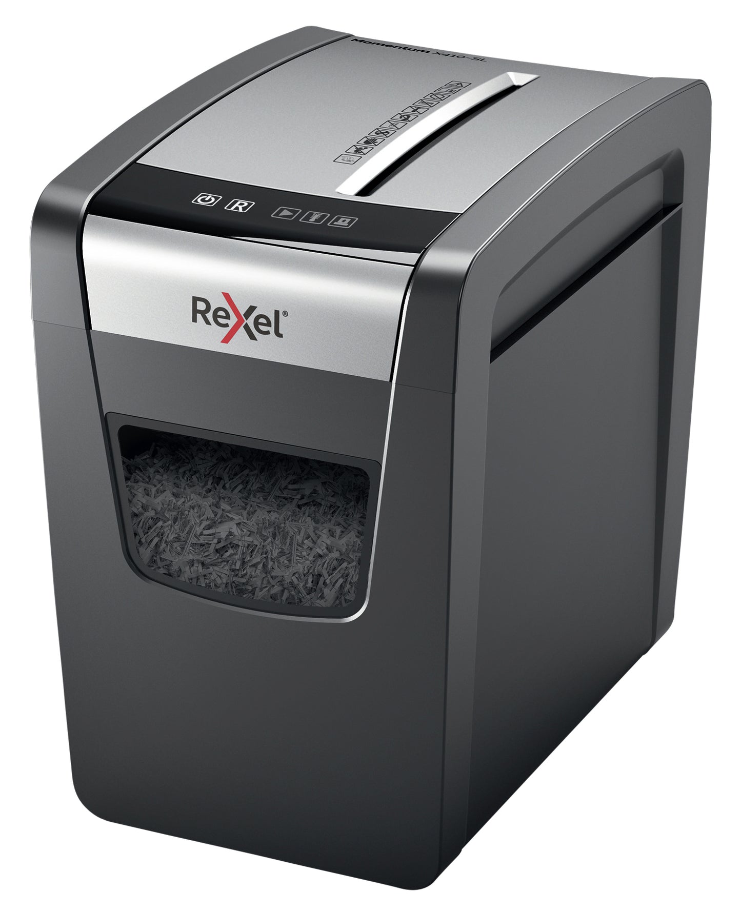 Rexel Momentum X410-SL Papiervernietiger 4x28mm, voor thuisgebruik