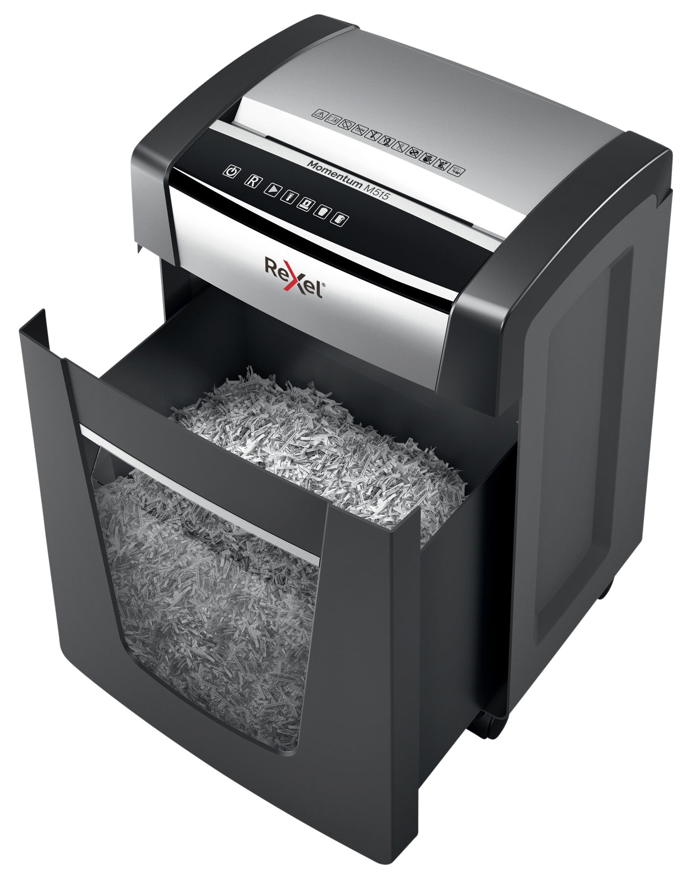 Rexel Momentum M515 Papiervernietiger 2x15mm microsnippers, grote capaciteit - 3