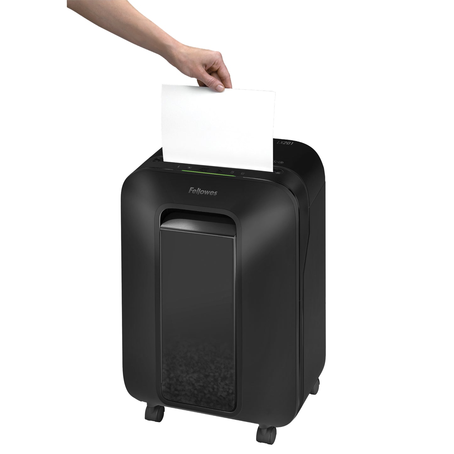 Fellowes LX201 Papiervernietiger 2x12mm met 22L Opvangbak - 3