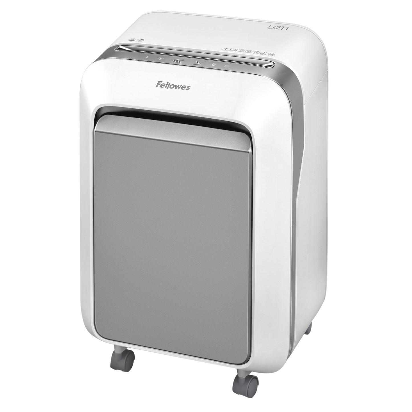 Fellowes LX211 Papiervernietiger 2x12mm Wit