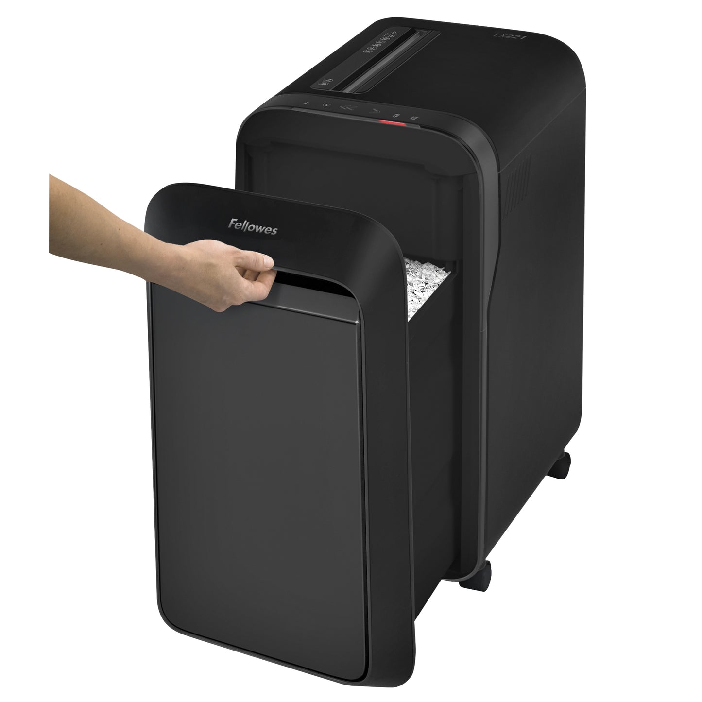 Fellowes LX221 Papiervernietiger 2x12mm Zwart - 3