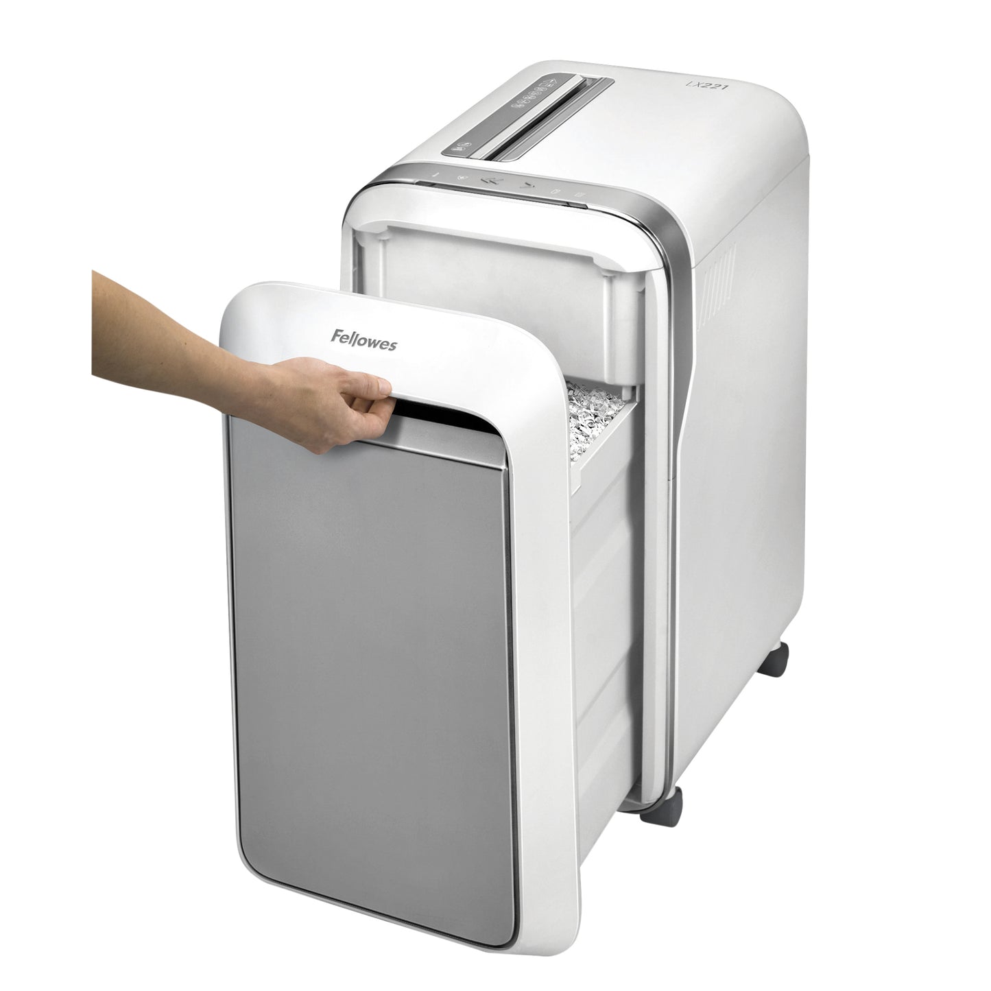 Fellowes LX221 papiervernietiger 2x12mm, micro-cut, 20 vel, 30L - 3