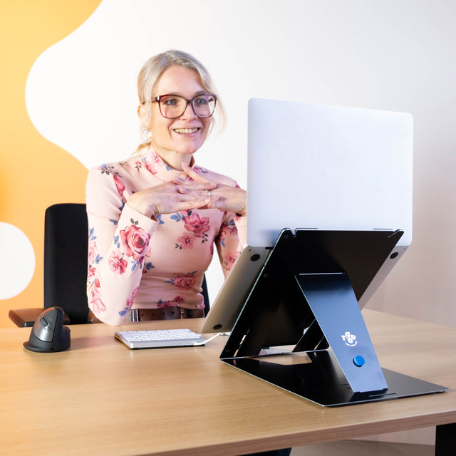 R-Go Riser Duo Ergonomische Laptop- en Tabletstandaard - 7