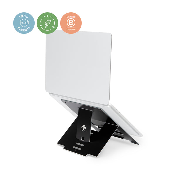 R-Go Riser Laptopstandaard Flexibel, 5 Hoogtes, Aluminium
