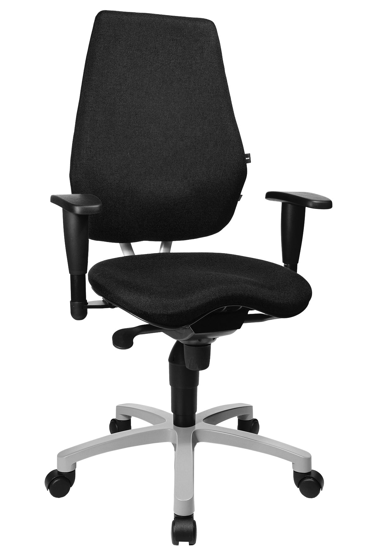 Bureaustoel Topstar Alu Star Basic zwart, in hoogte en breedte verstelbare armleggers - 2