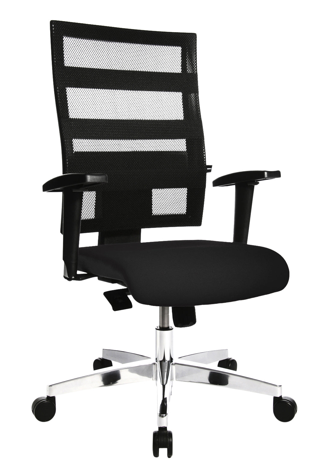 Bureaustoel Topstar X-Pander zwart, adaptief en ademend - 2