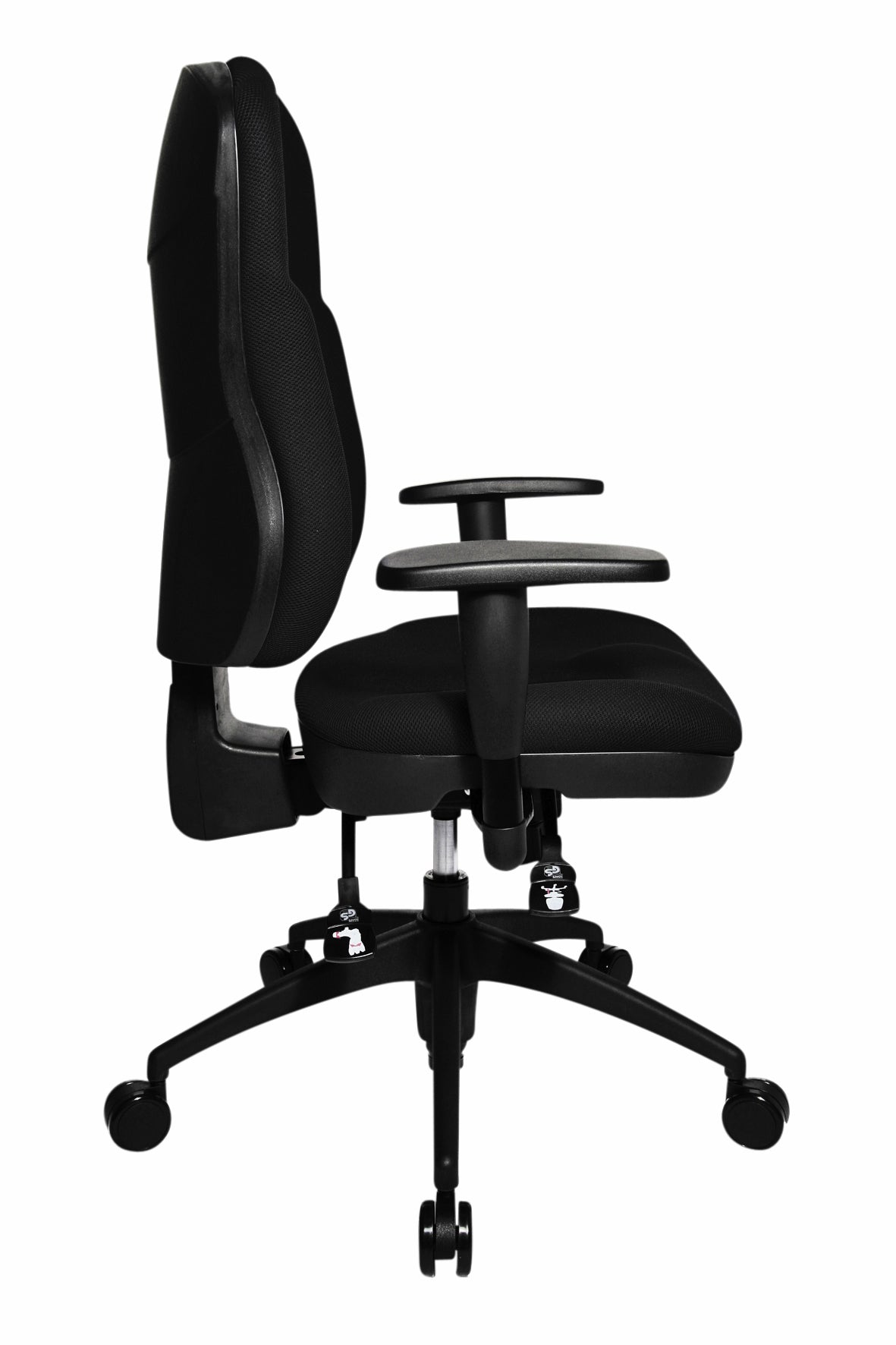 Bureaustoel Topstar Wellpoint 30 zwart met hoge rugleuning - 3