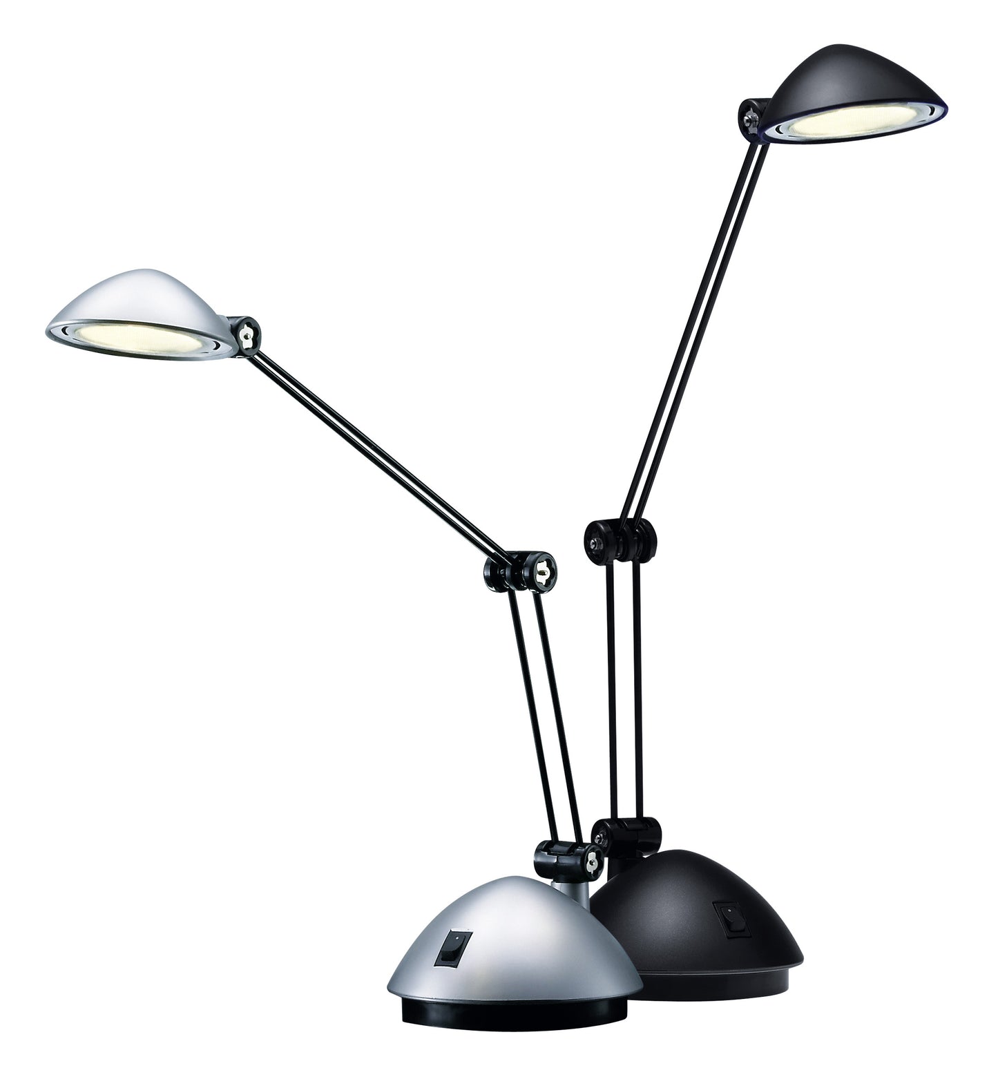 Bureaulamp Hansa LED Space zilver met zachte verlichting - 3