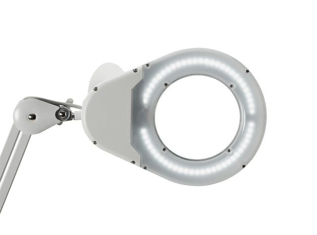 Bureaulamp MAUL VISO Loep LED Klem Wit met verstelbare lens - 2