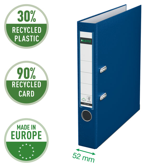 Ordner Leitz 1015 180° PP A4, blauw