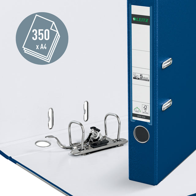 Ordner Leitz 1015 180° PP A4, blauw - 2