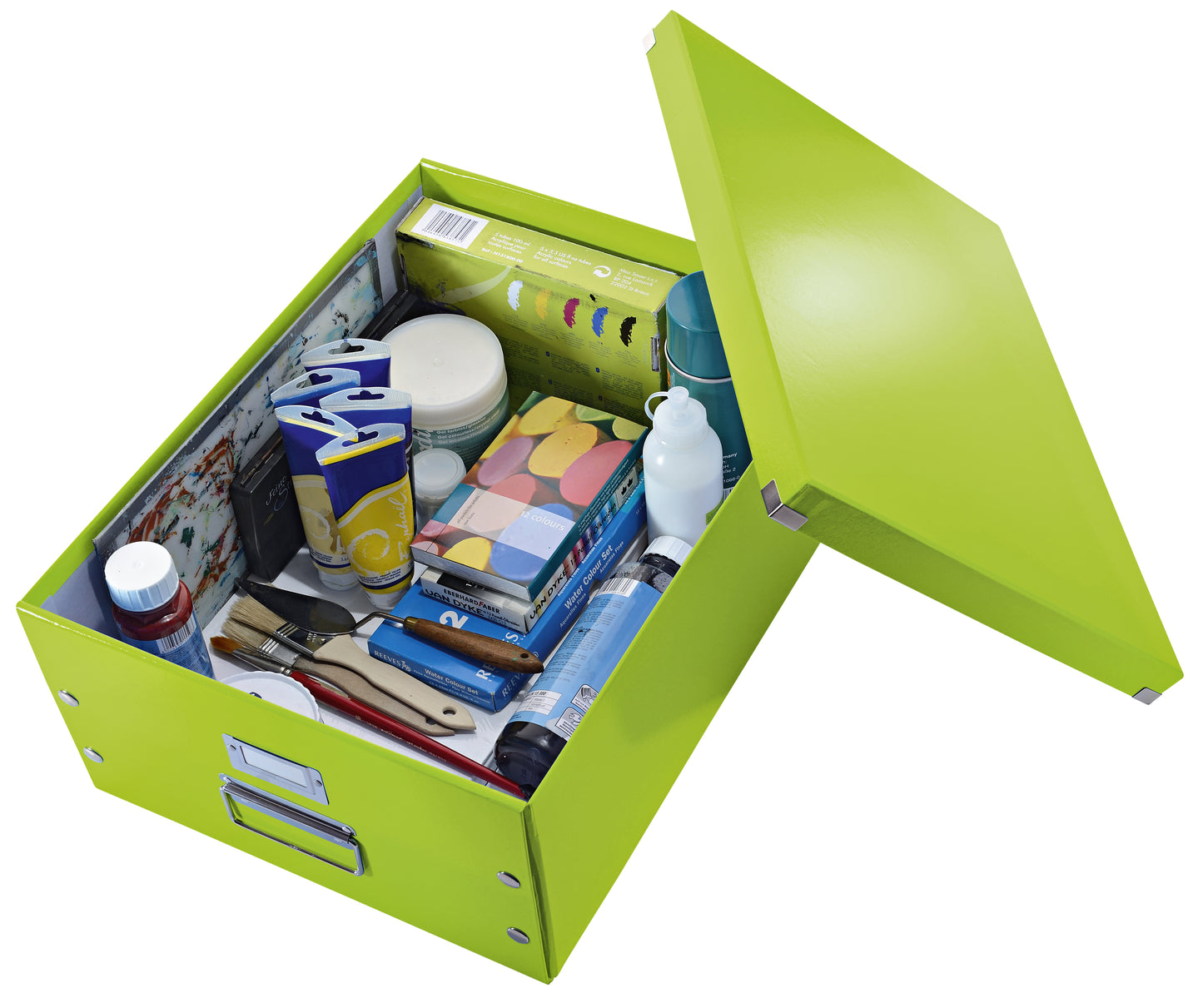 Leitz WOW Click Store Grote Opbergdoos 369x200x482mm A3 Zwart - 2