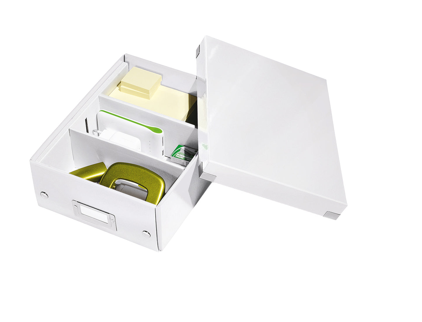 Leitz WOW Click Store Sorteerbox 220x100x282mm wit - 3