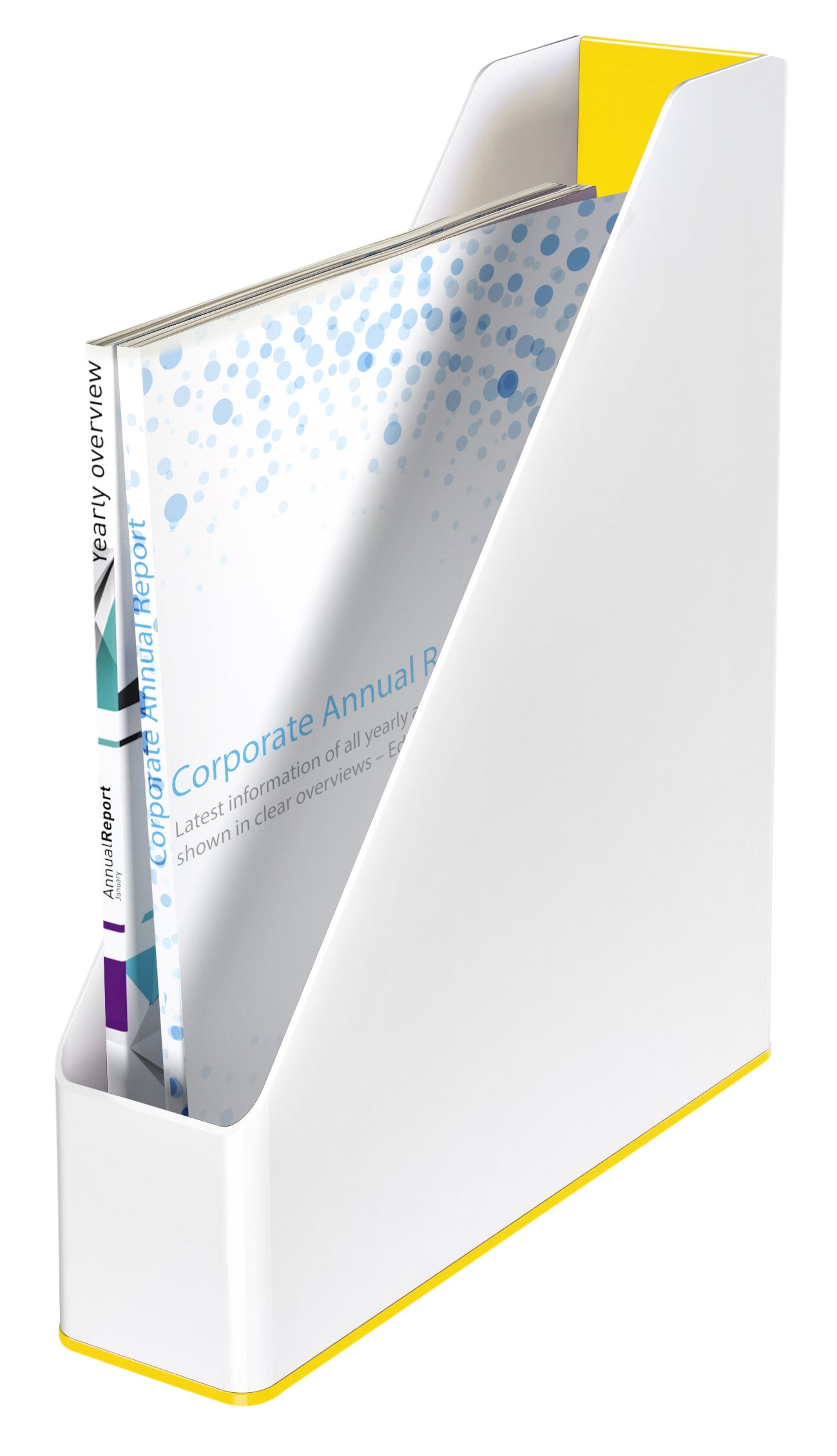 Tijdschrifttas Leitz WOW Wit/Geel - 3