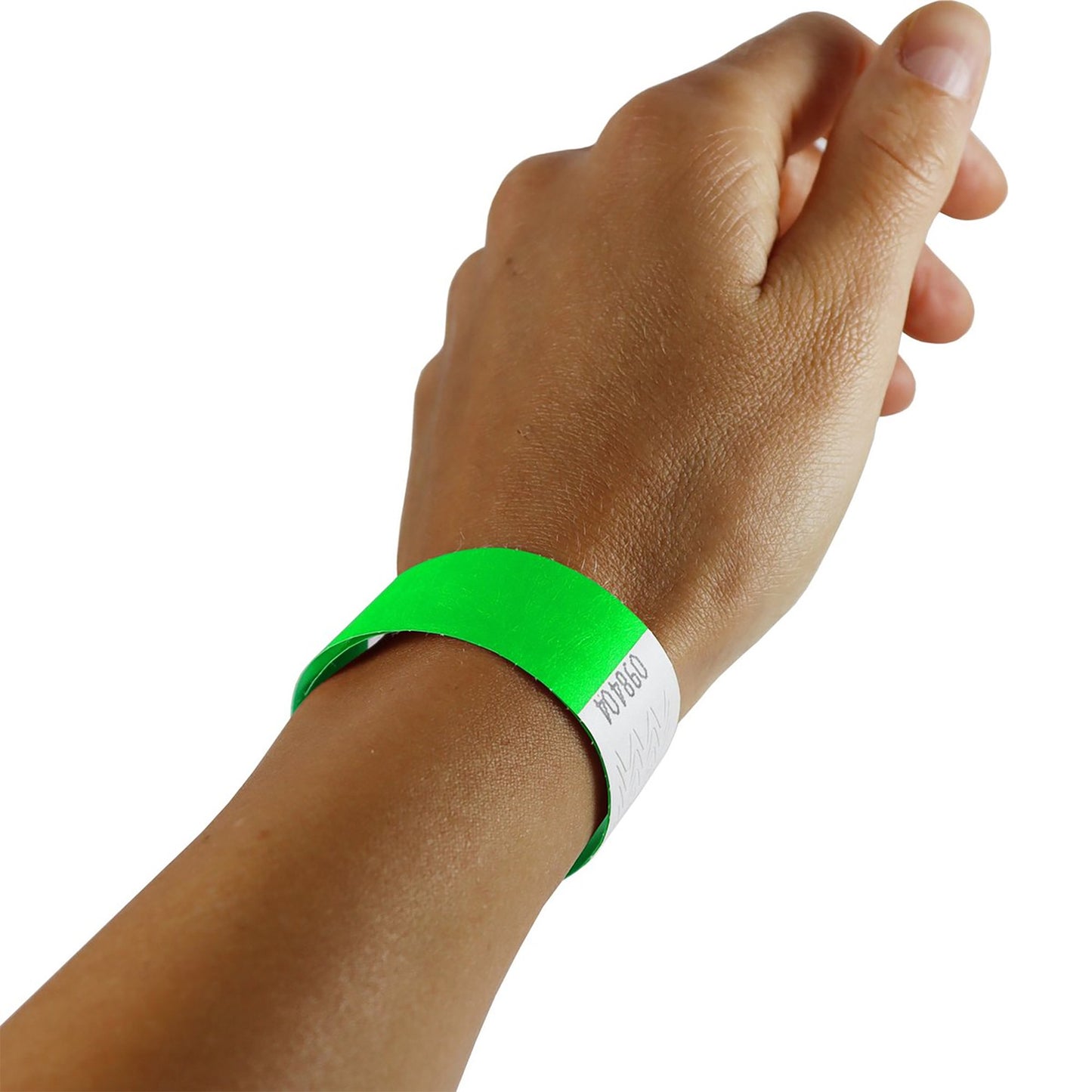 Polsbandje Combicraft Tyvek Groen met nummer - 3