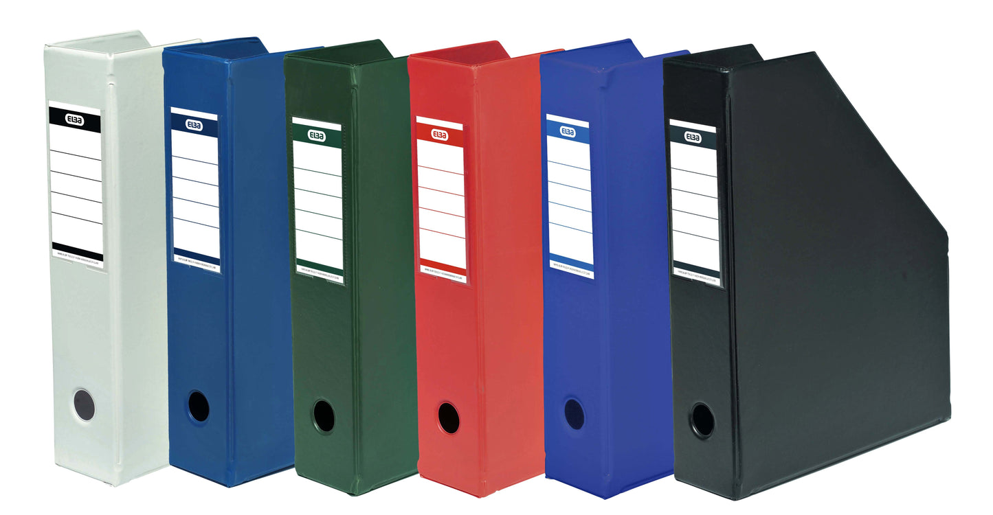 Elba A4 Tijdschrifttas Rood, 70mm capaciteit - 2