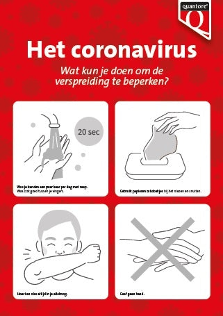 Quantore A5 Transparante Folderhouder met Opening Bovenaan