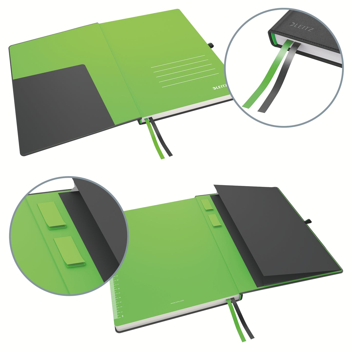 Notitieboek Leitz Complete A5 160 blz lijn 96 g zwart - 3