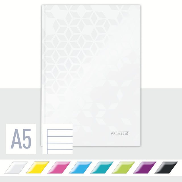 Leitz WOW A5 notitieboek, stevig glanzend papier en opvallende kleuren - 3