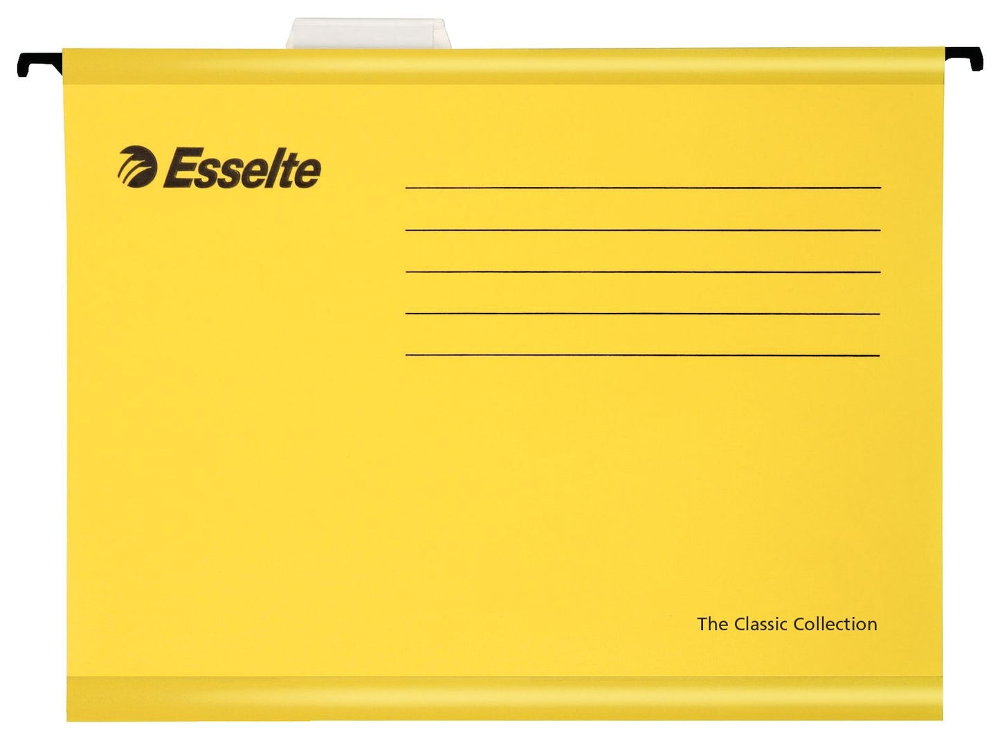 HANGMAP Esselte Classic V-bodem geel, 382x240mm, gerecycled