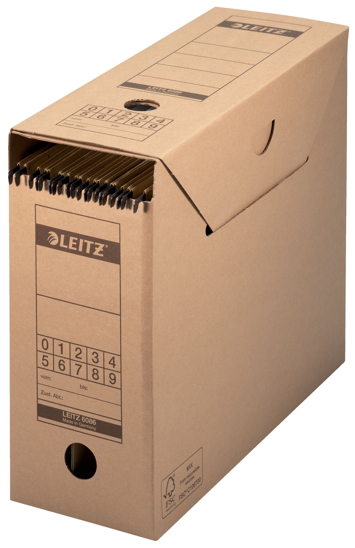 Leitz premium archiefdoos 120x275x325mm voor A4 documenten
