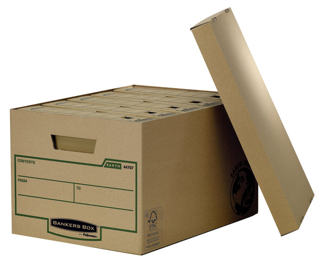 Opbergdoos Bankers Box Earth 325x260x445mm voor archieven