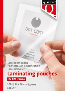 Quantore A6 Plastificeerhoes 2x125 Micron