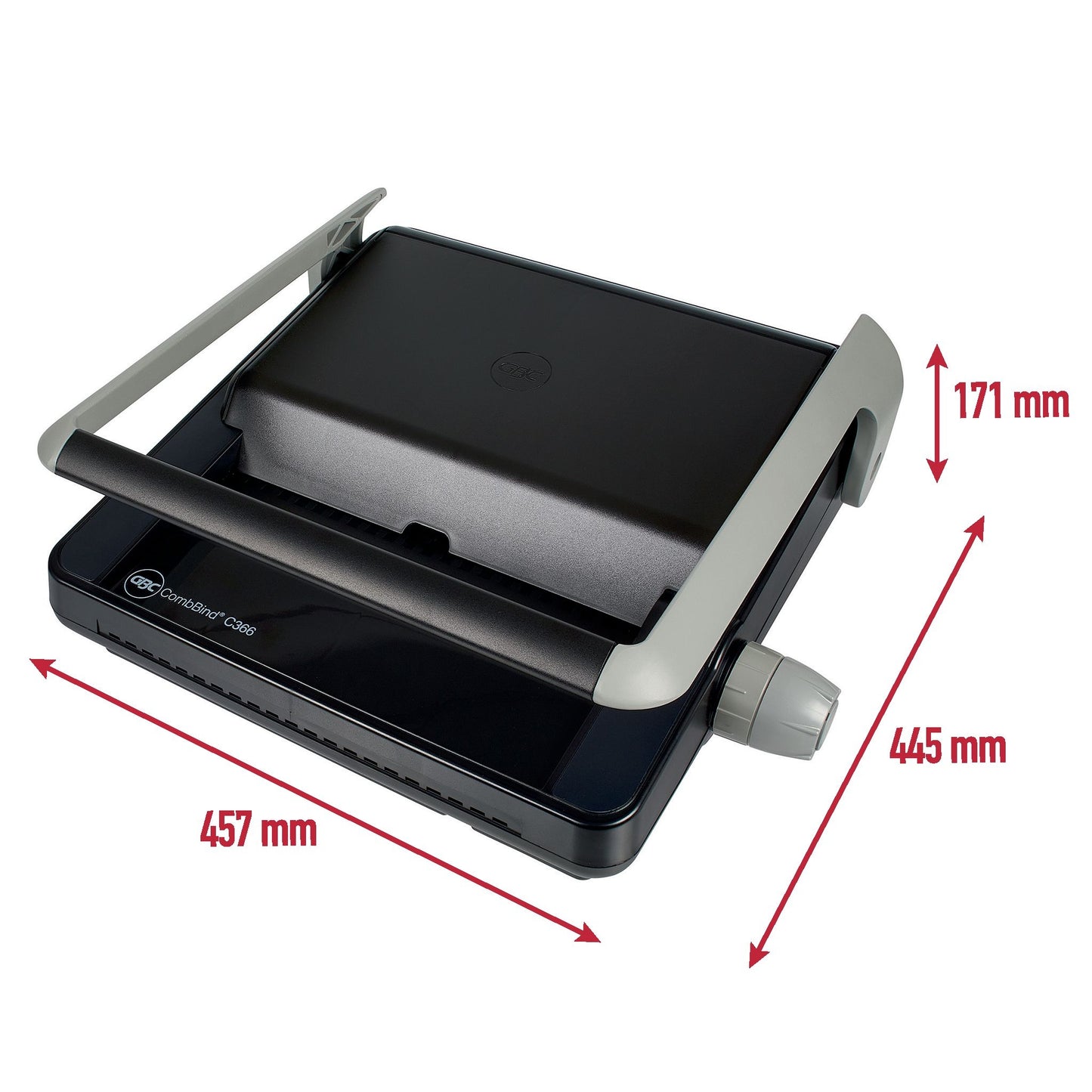 GBC CombBind C366 Pons- en inbindmachine voor A4 en A5 documenten - 2