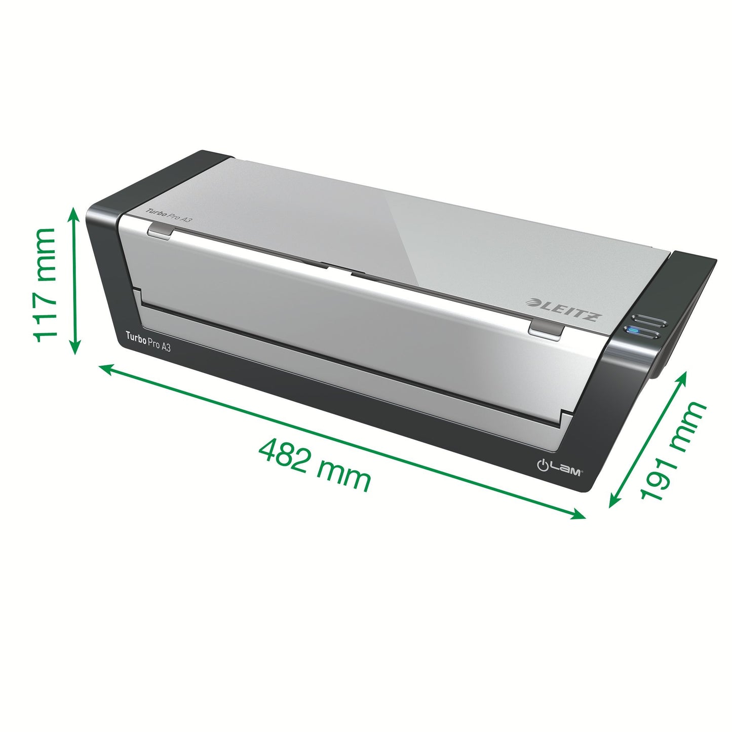 Leitz iLAM Touch Turbo Pro A3 High-Speed Laminator - 4