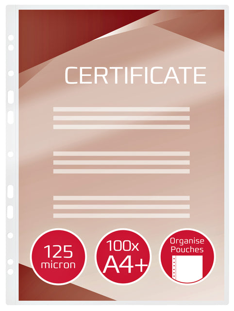 GBC A4 Laminatiehoes 2x125 micron met Ponsgaten - 2