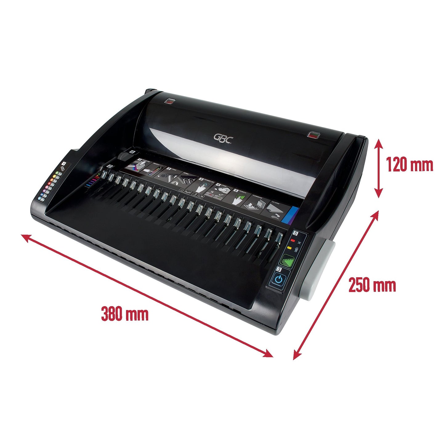 GBC CombBind C110 Pons- en inbindmachine zonder promotiepakket - 2