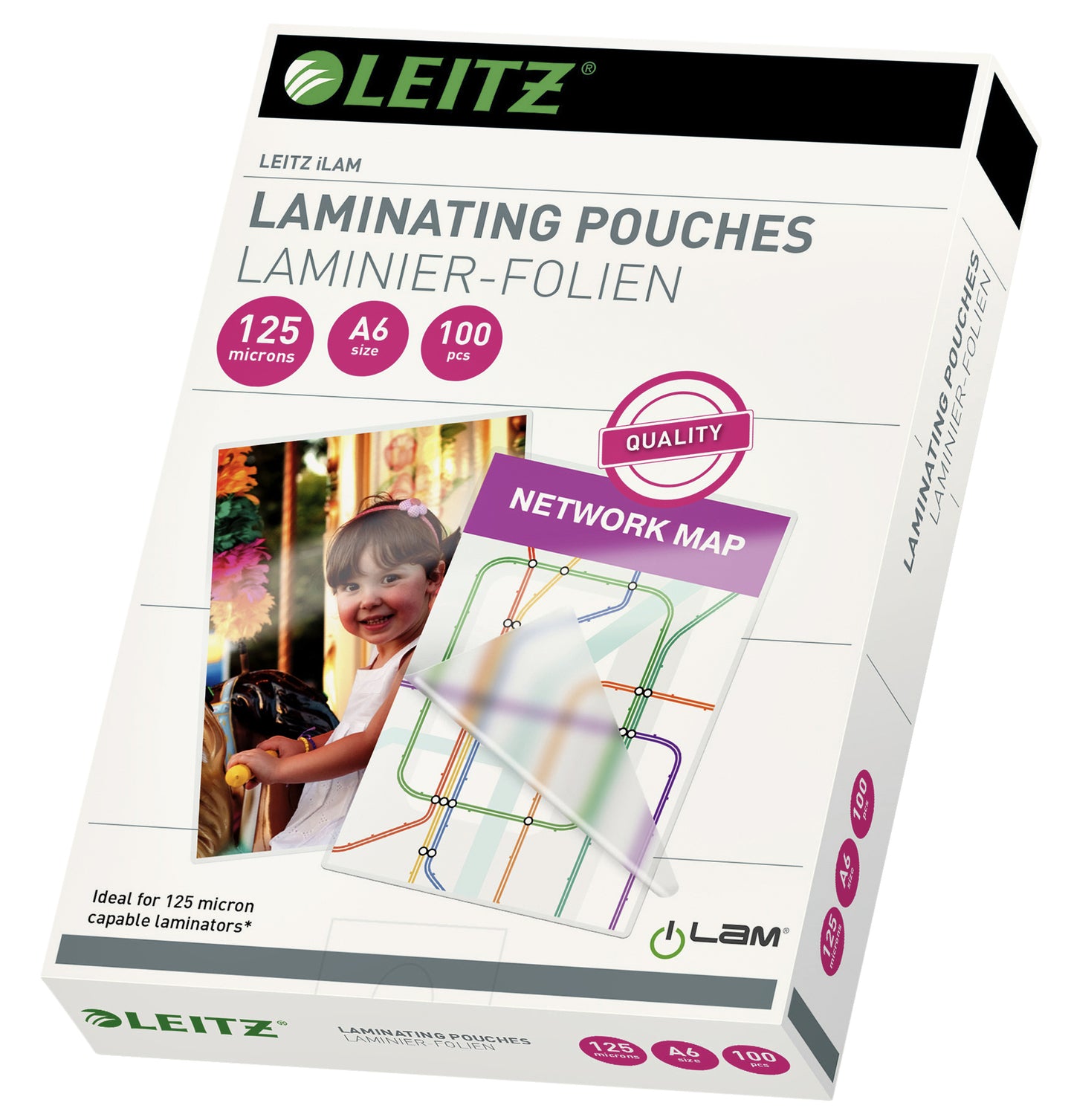 Leitz iLAM A6 EVA Laminatiehoezen 2x125 Micron