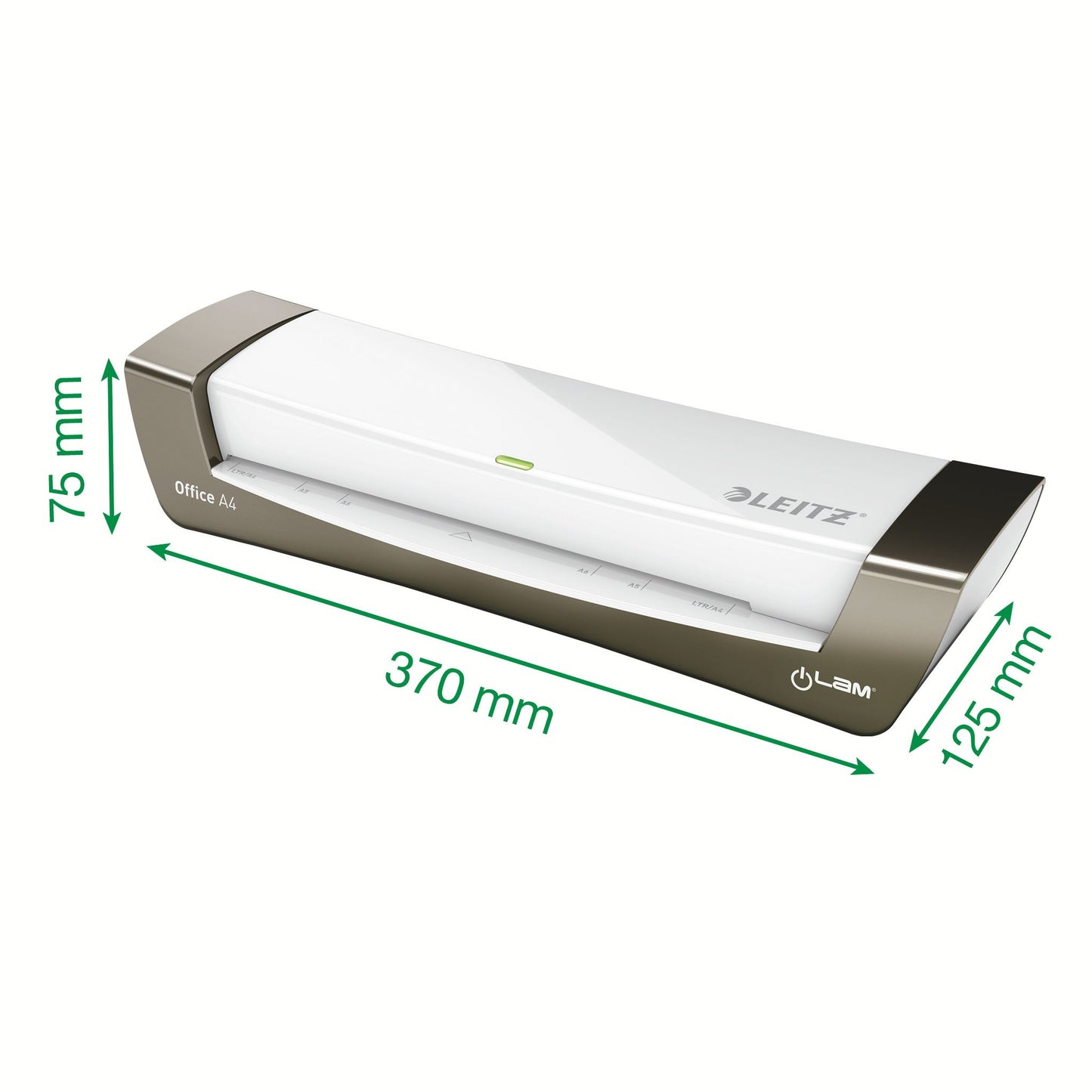 Leitz iLAM Office A4 Zilver Lamineermachine met Korte Opwarmtijd - 3