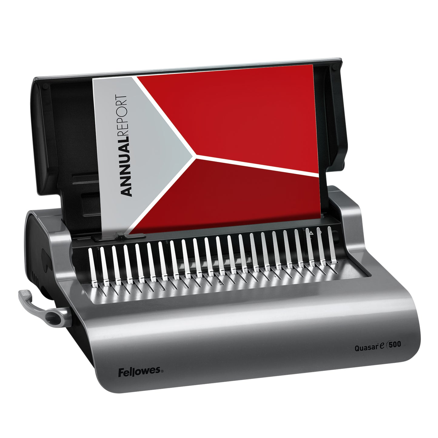 Inbindmachine Fellowes Quasar E 500 voor plastic inbindruggen