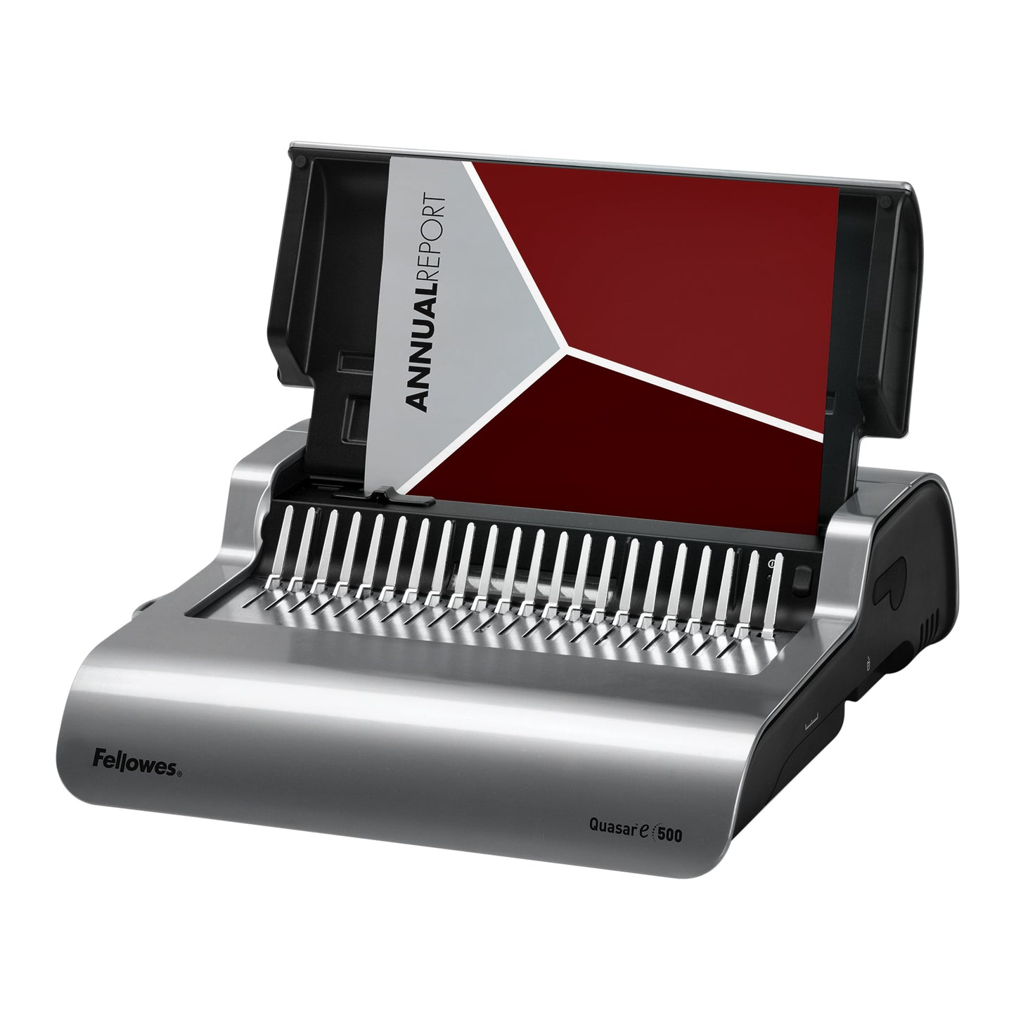 Inbindmachine Fellowes Quasar E 500 voor plastic inbindruggen - 2