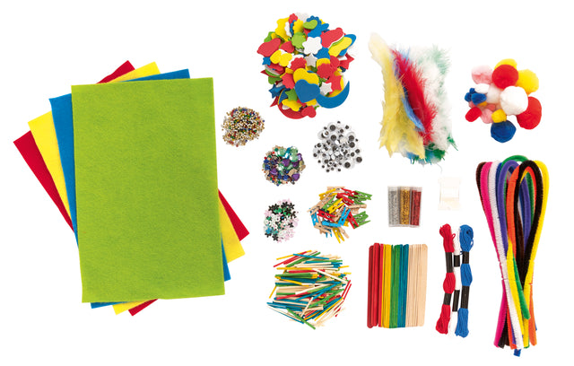 Folia Hobby Set met Meer dan 1300 Creatieve Artikelen - 5
